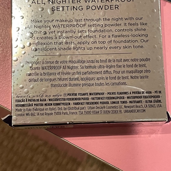 đź’ Urban Decay All Nighter Waterproof Setting Powderđź’ - Picture 3 of 6